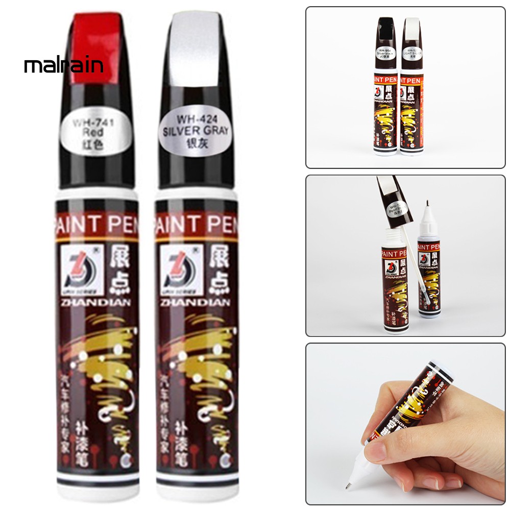 [Mal]Car Vehicle Scratch Remover Repair Pen Waterproof Painting Coating Mending Tool