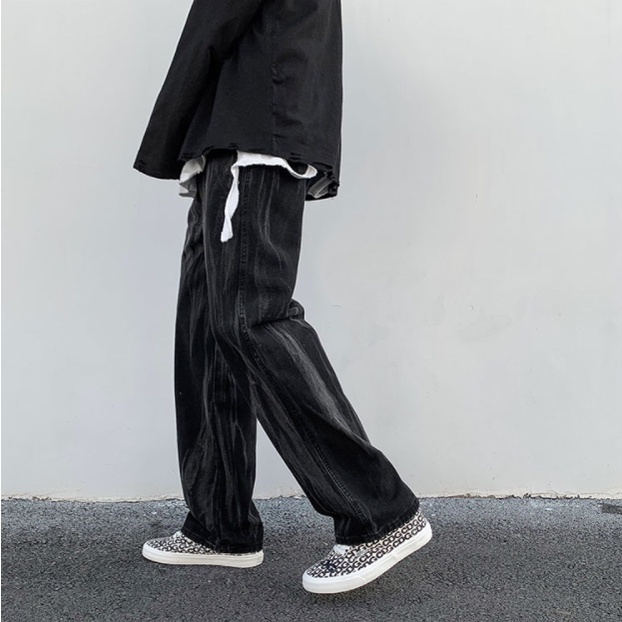 [ORDER + ẢNH THẬT] Quần Jeans ống rộng loang màu Streetwear, Quần Jeans Ulzzang oversize siêu chất | BigBuy360 - bigbuy360.vn