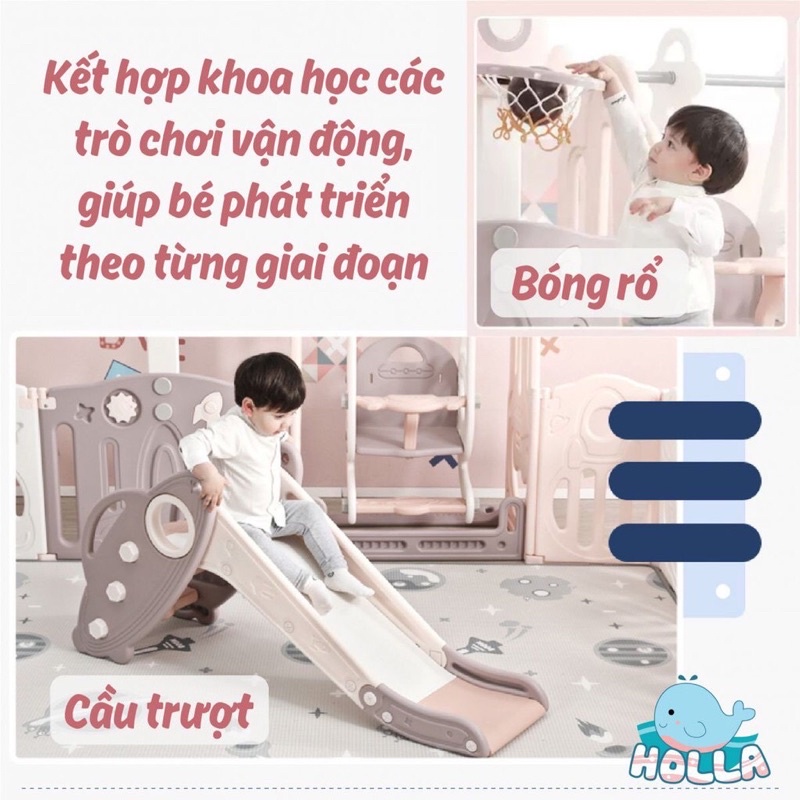 QUÂY TÊN LỬA , TUẦN LỘC FULL SET HOLLA CHO BÉ GẤP GỌN