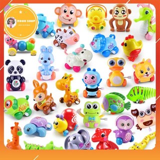 [Big sale] Đồ Chơi Lên Dây Cót Động Vật Nghộ Nghĩnh, Đáng Yêu Cho Bé, Chất Nhựa ABS An Toàn Tuyệt Đối Với Trẻ Nhỏ