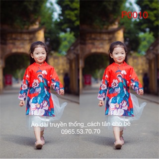 Áo dài cách tân cho bé gái
