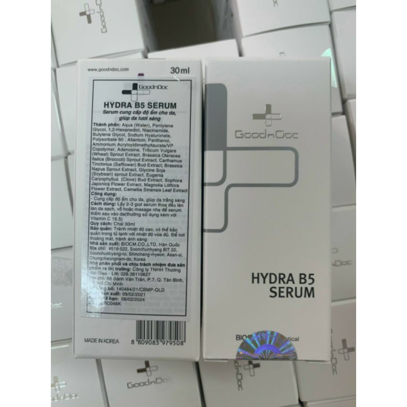 Serum Hydra B5 Goodndoc 30ml mẫu mới