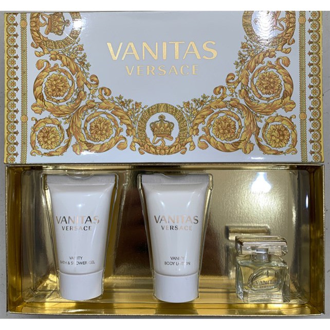 Versace VANITAS set (shower gel 25ml + body lotion 25ml + EdT 4,5ml)