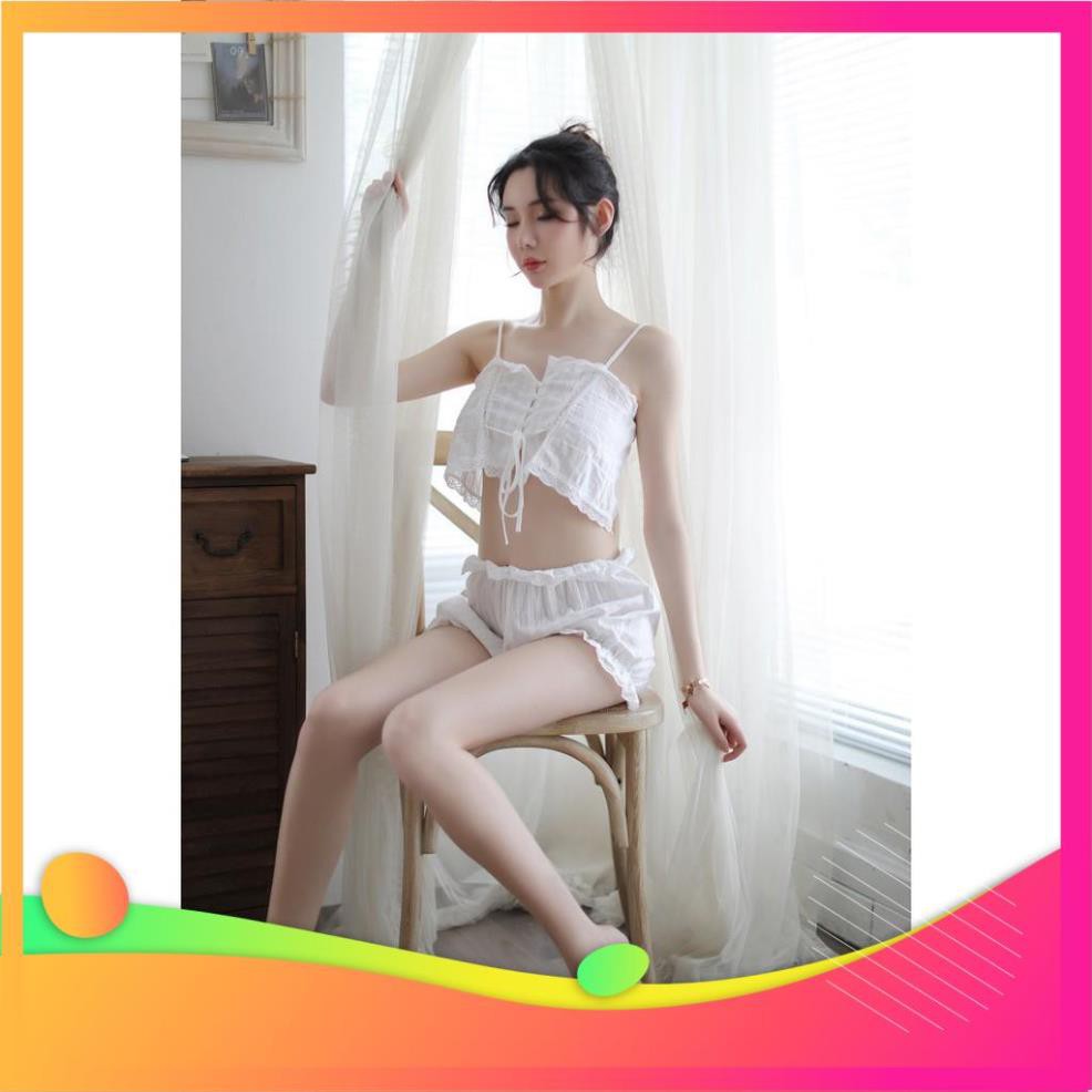 [ COSPLAY SEXY KATA - HÀNG CAO CẤP ] Bộ ngủ 2 dây sexy dễ thương 5092 | BigBuy360 - bigbuy360.vn