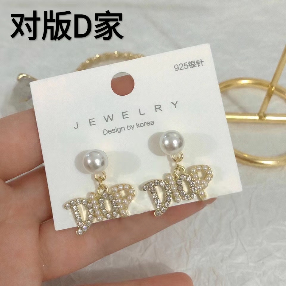 Khuyên tai nữ bạc 925 lịch lãm,phong cách thương hiệu LOZI (TH22)