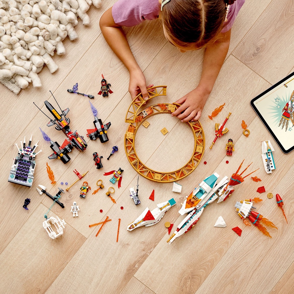 LEGO 80034 Tàu bay Phong Hỏa Luân của Natra Nezha's Fire Ring 0937Bricks