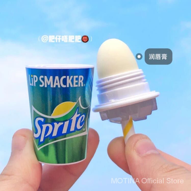 Son dưỡng môi hình lon coca cola dưỡng môi nứt nẻ