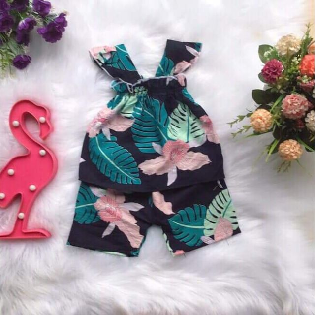 Bộ cánh tiên siêu mát cho bé (vải tơ đũi)