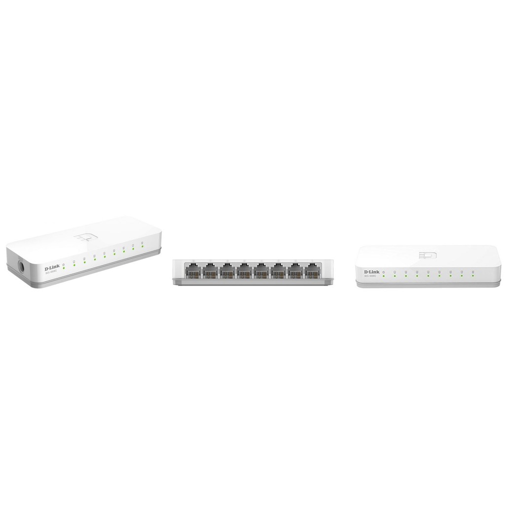 [FREESHIP 99K]_Switch D-Link DES 1008C 8-Port 10/100 Mbps