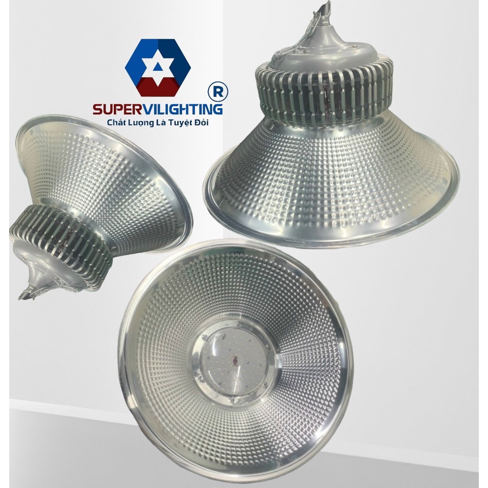 Đèn HIGHBAY PRONE, SuperVilighting, MS HIG-SPRONE. CRI&gt;90, RA&gt;80, Điện áp 220V, Bảo hành 24 tháng