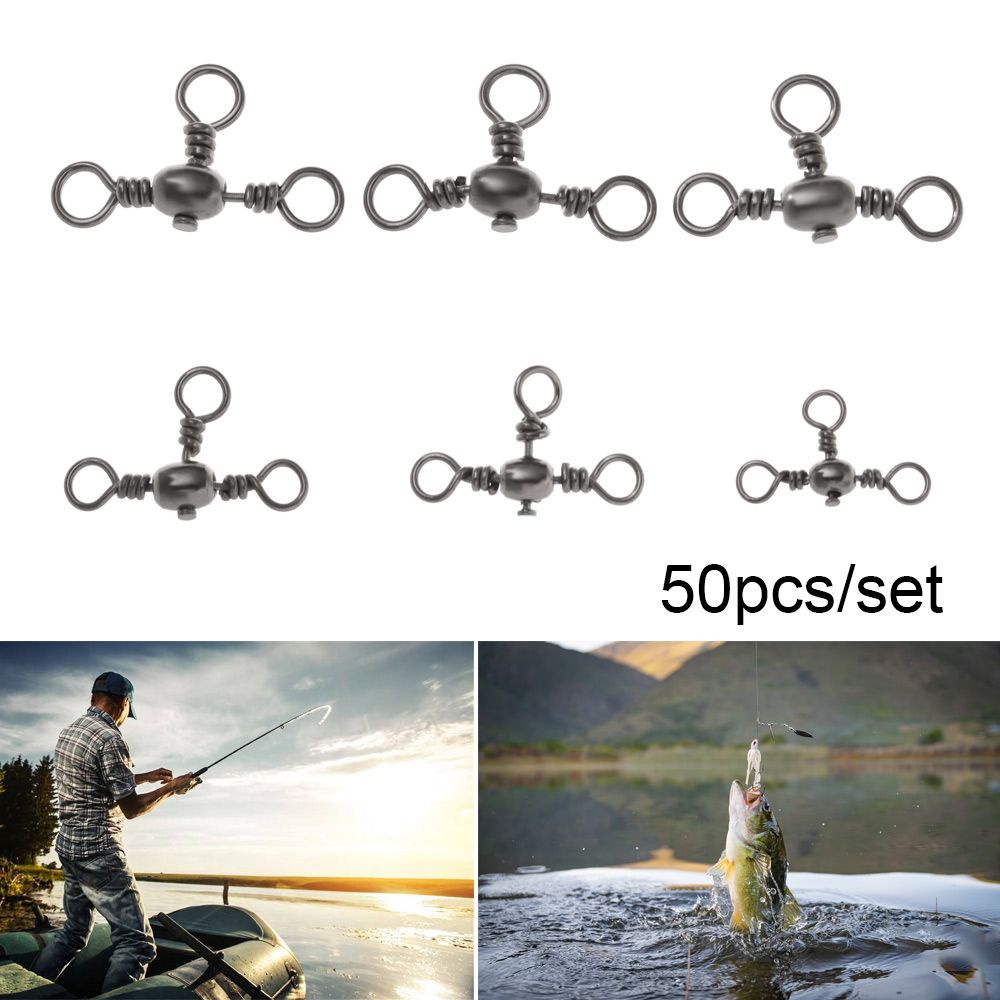 Đầu Nối 3 Chiều Bằng Đồng Thau Chất Lượng Cao Cho Cần Câu Cá