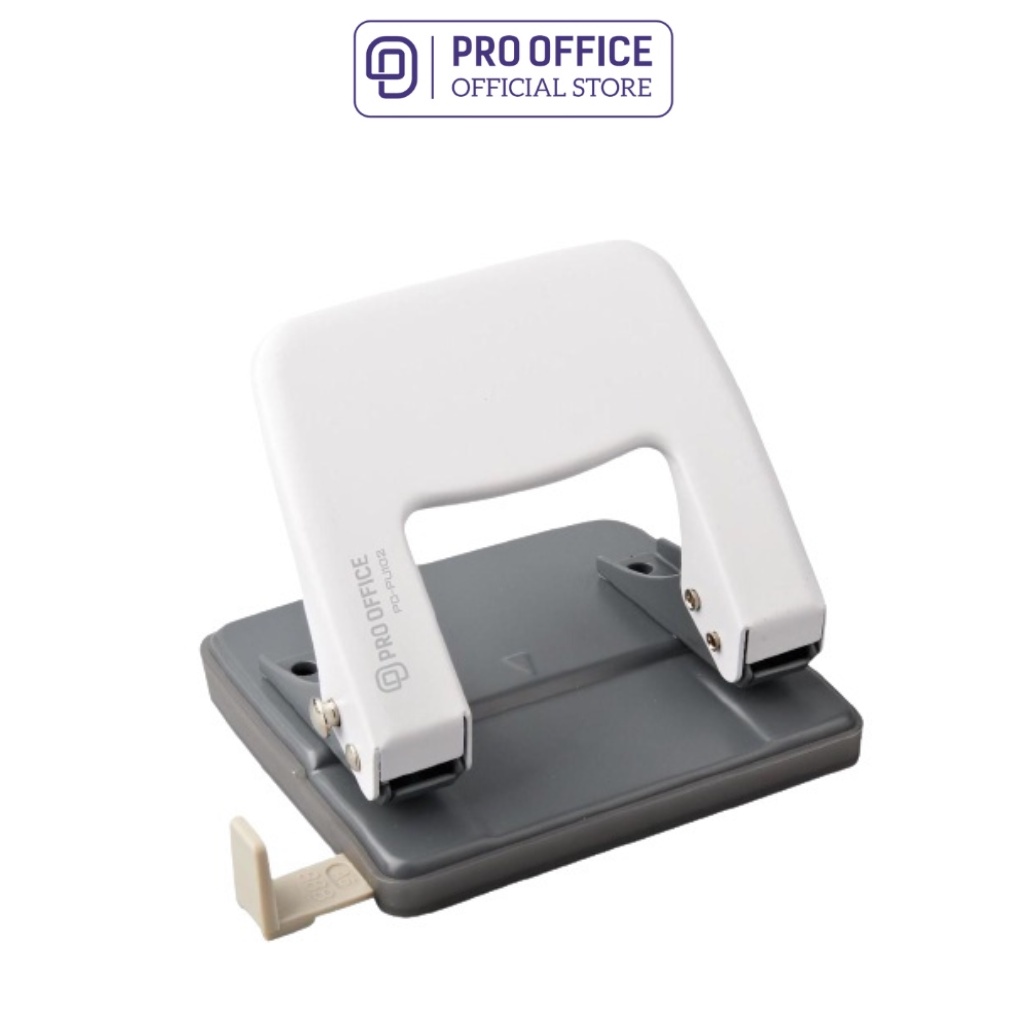Dụng Cụ Bấm Lỗ Giấy PRO OFFICE Chống Trơn Trượt, An Toàn Khi Bấm PO-PU101/102/103