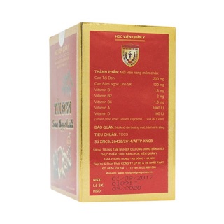 Tỏi đen sâm ngọc linh Gold (60 viên)