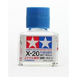 Dung Dịch Pha Sơn Tamiya Thinner X-20 Enamel 40ml/ 250ml