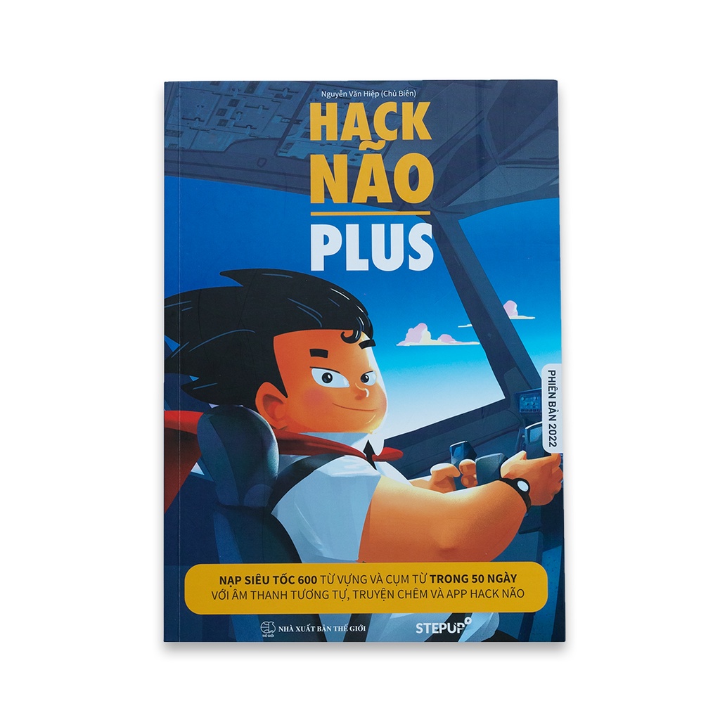 Sách - Hack Não Plus  - Tặng App Hack Não Pro học phát âm miễn phí