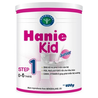 Sữa bột Hanie Kid số 1 400g/ 900G