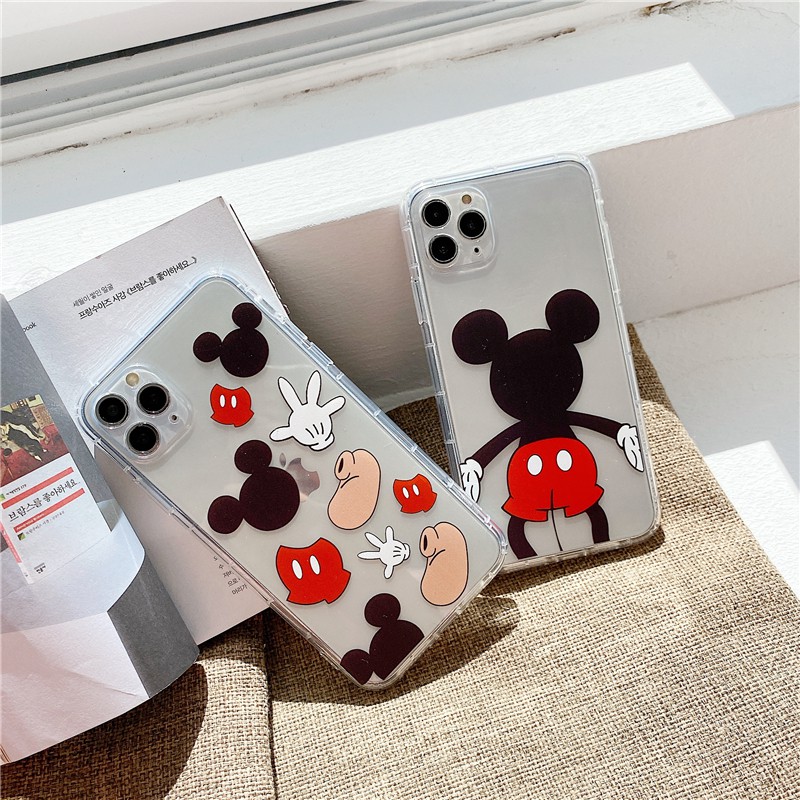 Ốp Lưng Trong Suốt In Hình Chuột Mickey Cho Iphone 12 Mini 12 Pro Max 11 Pro Max Xs Max X Xr 6 6s 7 8 Plus Samsung A70 A50 A71 A51 A20 A30 A21S