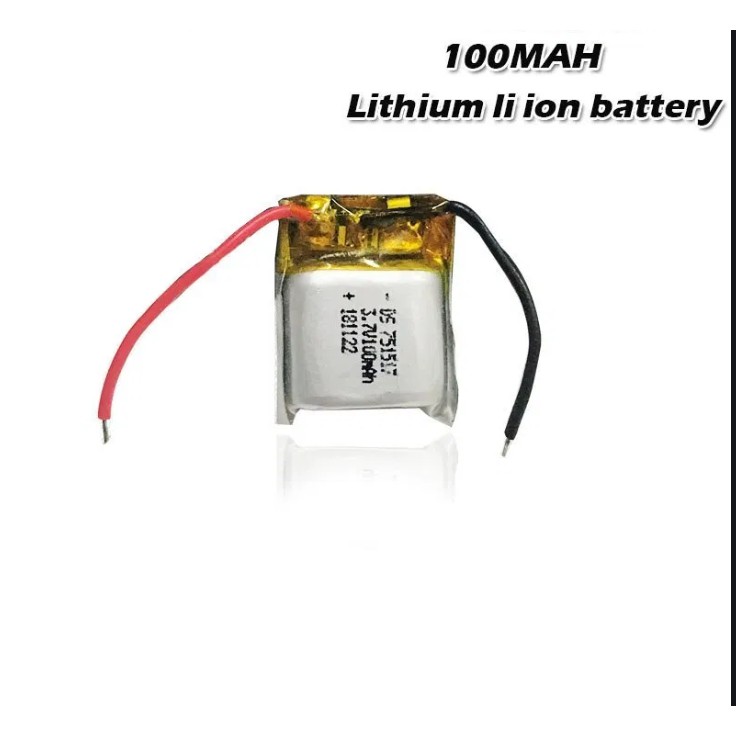 Pin Lipo 3.7v 100mah - Máy bay mini drone có mạch bảo vệ pin rất tốt