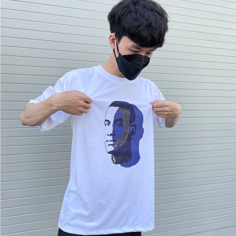 Áo thun Unisex tay lỡ form rộng in hình khuôn mặt, áo phông Unisex nam nữ vải cotton cao cấp thoát mát JTeeMan - JT18