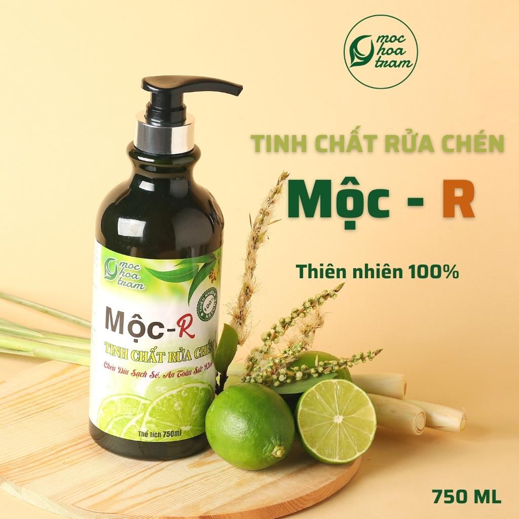 Rửa chén Mộc R Mộc Hoa Tràm, 100% thiên nhiên, sản phẩm từ tinh dầu thiên nhiên