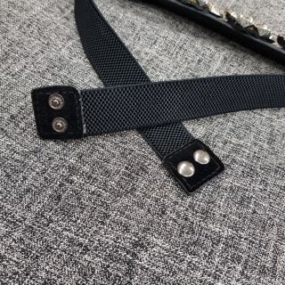 THẮT LƯNG - DÂY NỊT NỮ MẶT ĐÁ PHA LÊ HOA MAI 6 CÁNH