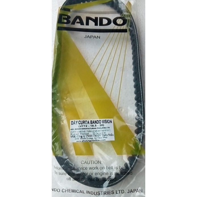 Dây Curoa Hãng Bando Các Dòng Xe Tay Ga Abl 110 SH Vision Vairo Lead...