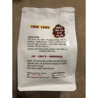 KHÔ BÒ XÉ SỢI 200GR