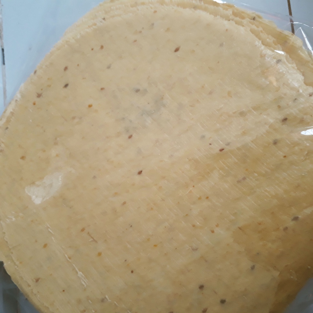 Bánh phồng mì gừng cốt dừa đặc sản 30 cái bánh chưa nướng