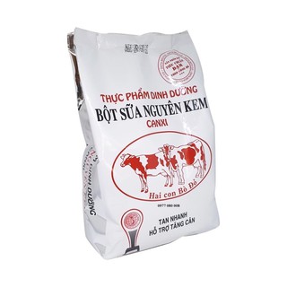 Combo 5 bịch Sữa bột nguyên kem Hai Con Bò Đỏ