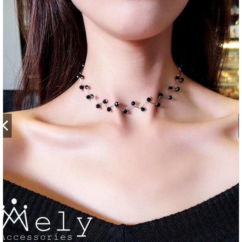 VÒNG CỔ CHOKER HẠT NGỌC