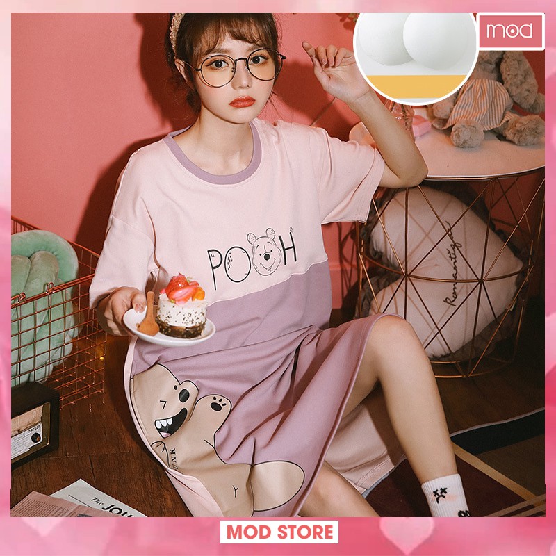 [𝐅𝐫𝐞𝐞𝐬𝐡𝐢𝐩 - 𝐇𝐚̀𝐧𝐠 𝐒𝐚̆̃𝐧] Váy Ngủ, Váy Mặc Nhà Họa Tiết Đáng Yêu, Chất Mềm Mịn V8 | BigBuy360 - bigbuy360.vn