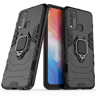 Ốp điện thoại cứng kiểu giáp chống sốc kèm giá đỡ sang trọng cho VIVO Y50