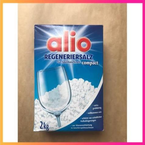 Muối rửa bát làm mềm nước Alio 2kg - Muối Somat Ludwik