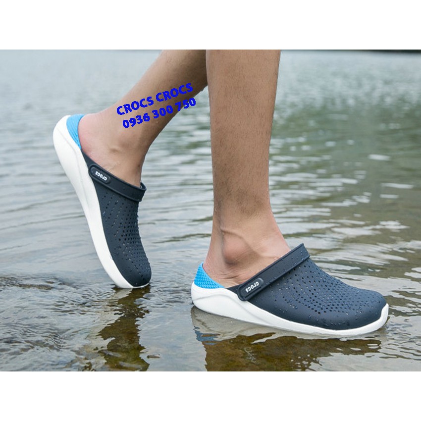 DÉP SỤC C.ROC.S. LITERIDE  CHO CẢ NAM VÀ NỮ MÀU XANH NAVY | BigBuy360 - bigbuy360.vn