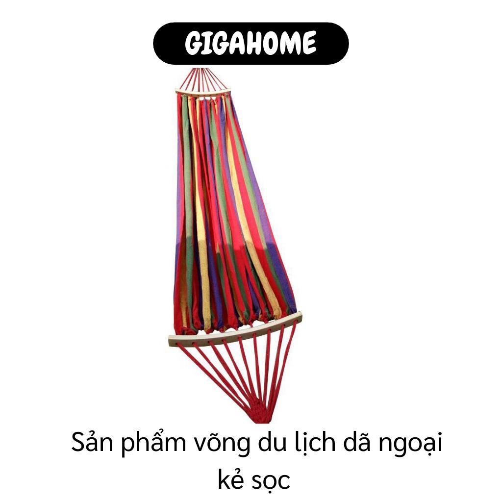 Võng treo   GIÁ VỐN]  Võng Ngoài Trời Nhiều Màu, thiết kế chắc chắn, an toàn cho người dùng 5689