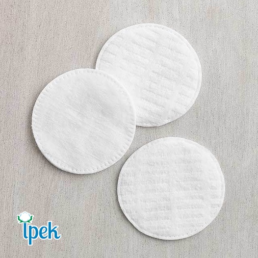 BÔNG TẨY TRANG IPEK KLASIK 100% COTTON 150 PAD