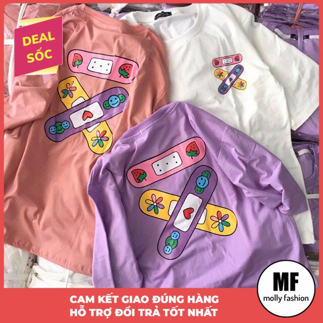 Áo thun tay lỡ Unisex Urgo XT form rộng Freesize dành cho nam nữ Molly Fashion