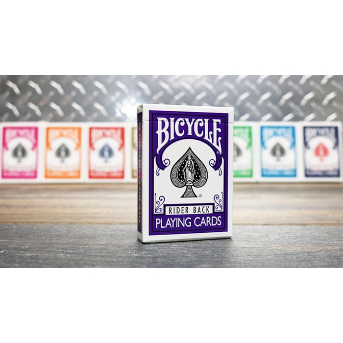 Bài Mỹ ảo thuật bicycle USA cao cấp  : Bicycle Purple Playing Cards by US Playing Card Co