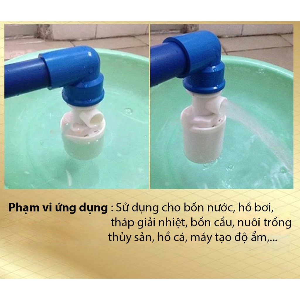 Phao Bơm Tự Ngắt Chống Tràn Không Dùng Điện Siêu Tiện Lợi - Lắp Đặt Dễ Dàng Sử Dụng - Bán Giá rẻ lấy 5 sao