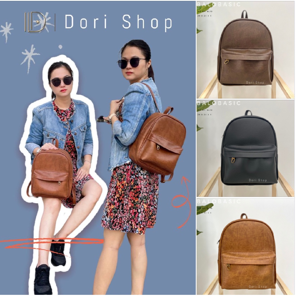 BA LÔ DA CAO CẤP NỮ - BALO THỜI TRANG DORI SHOP|BL10