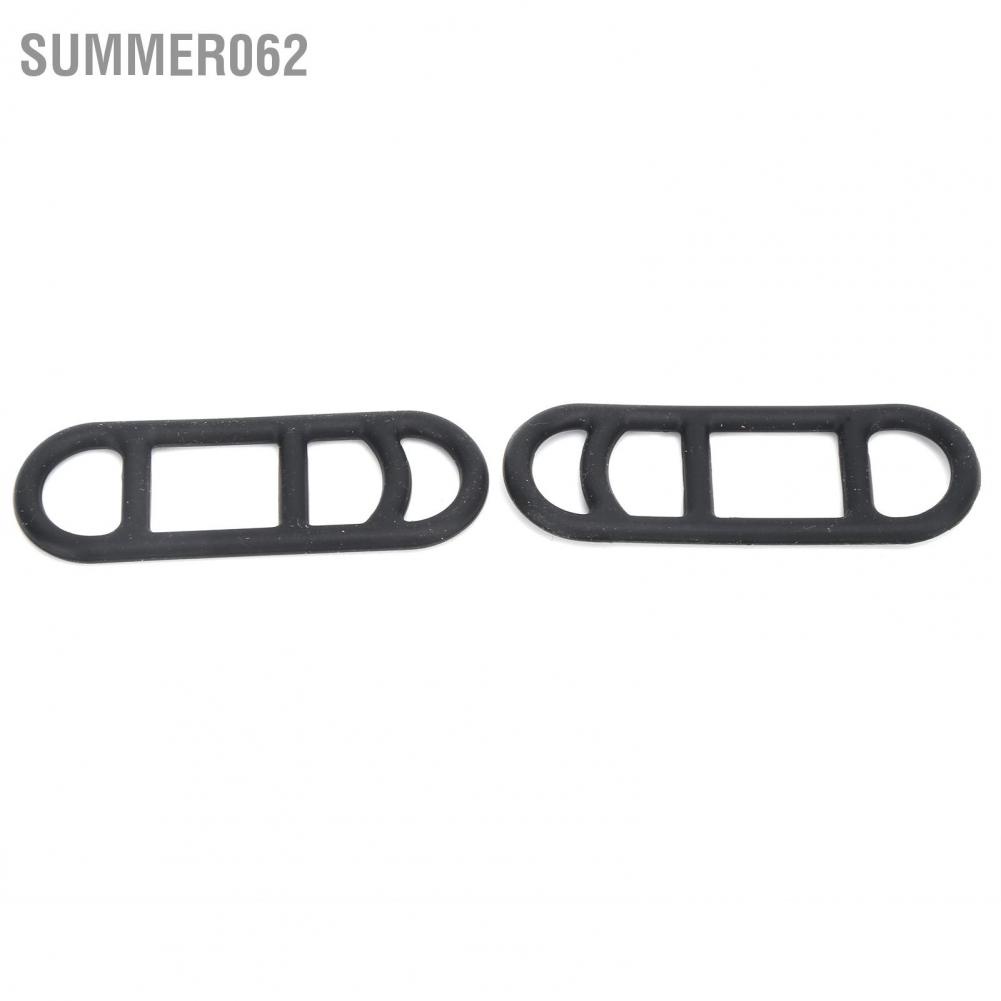 Summer062 Bike Light Set Front Headlight Back Taillight 6 Modes USB Rechargeable Warning Bicycle Lights