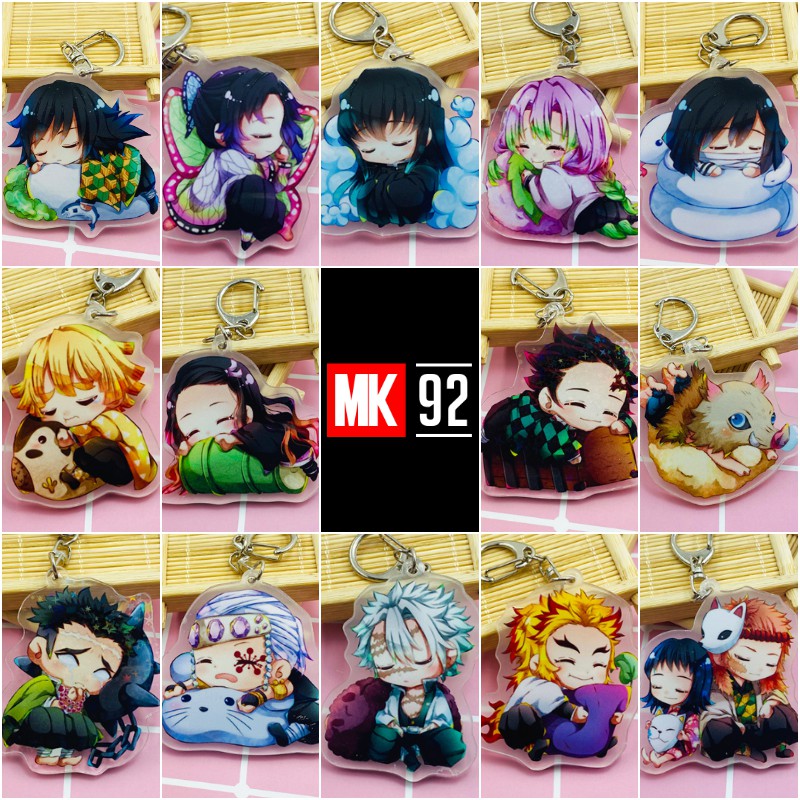 Móc Khoá Anime Kimetsu no Yaiba (Loại 2)