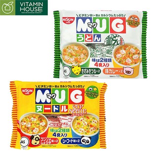 [VITAMIN HOUSE] Mì Mug Nissin Nhật Bản Vị Heo và Hải Sản cho bé 94g