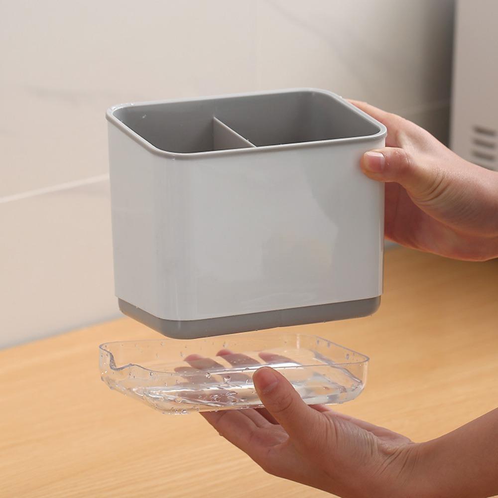 Giá Đỡ Muỗng Nĩa 3 Ngăn Đa Năng Tiện Dụng Cho Nhà Bếp