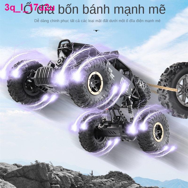 Ô tô điều khiển từ xa[Mua 1 tặng 1] 4WD hợp kim điều khiển từ xa leo lên xe địa hình ô tô đồ chơi trẻ em cậu bé quà