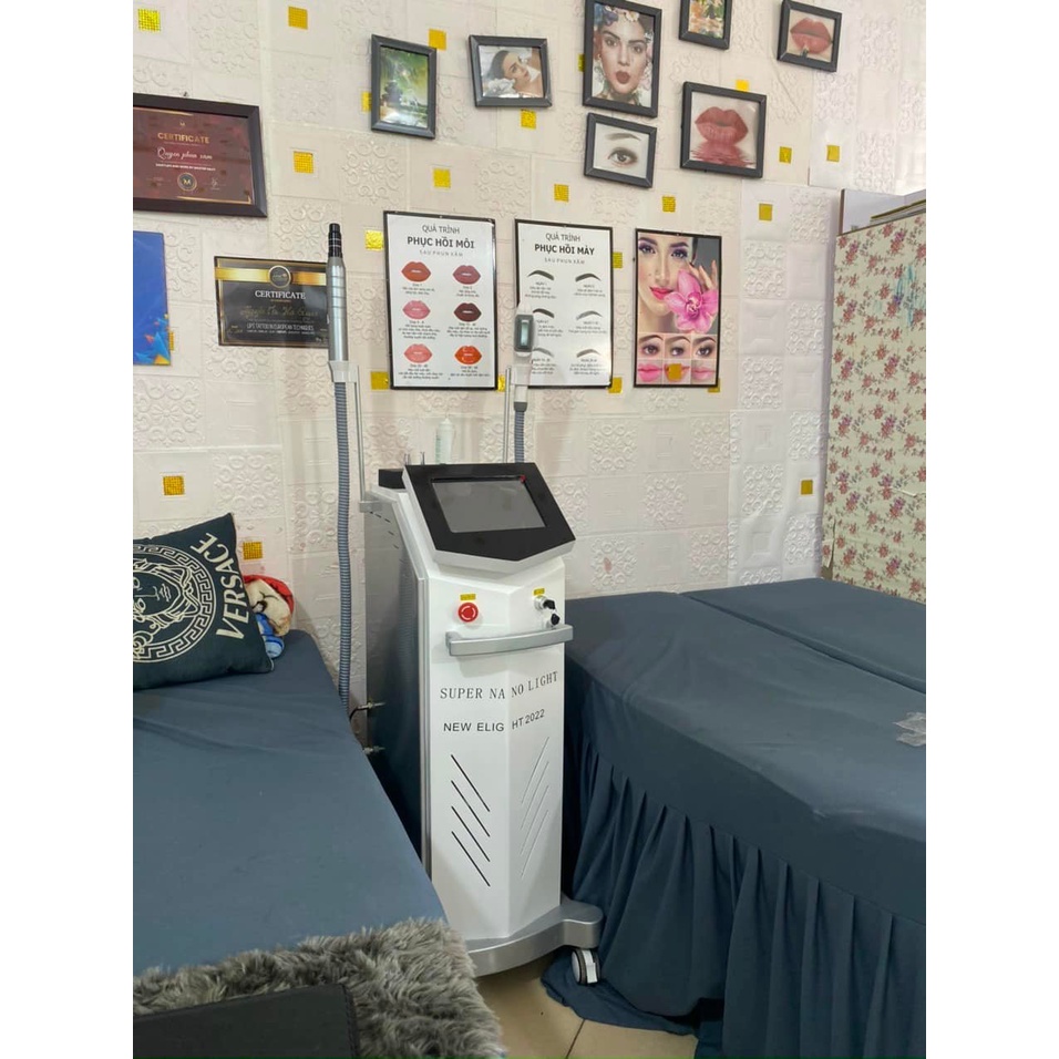 Máy triệt lông,super nano light 2022 bảo hành 12 tháng,máy 2 in1 triệt lông và laser xóa xăm,xóa nám tàn nhang