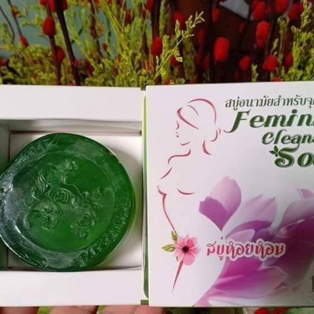 Xà bông thảo dược dùng vùng kín Feminine cleansing soap thái lan hàng chính hãng