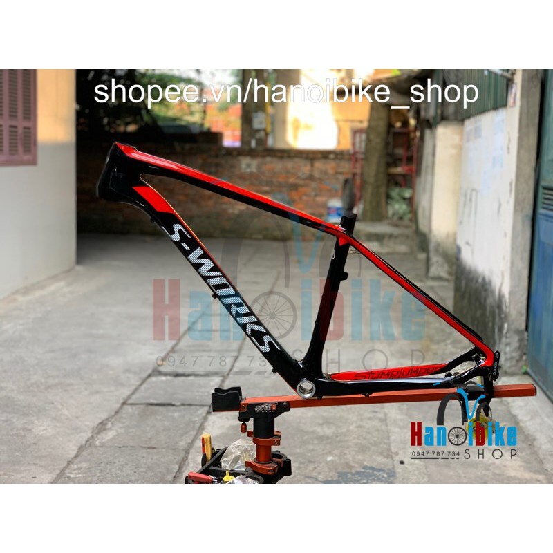 Khung xe đạp thể thao MTB Swork Carbon 3K