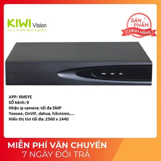 Mua Đầu Ghi Camera IP NVR 9 Kênh 5MP Chính Hãng Cao Cấp Bảo Hành 12 Tháng