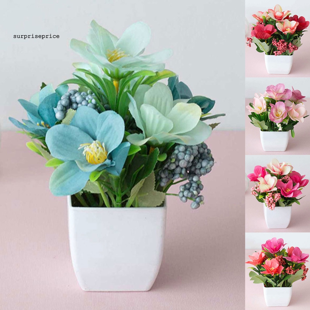 Cây cảnh nhân tạo bằng nhựa dùng cho trang trí để bàn tươi mát